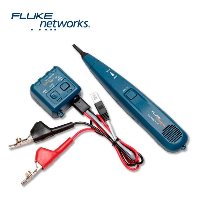 Generador y sonda detector de tonos pro3000 fluke networks 26000900 pa