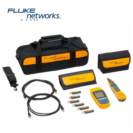 Kit profesional verificador de red microscanner poe fluke networks ms-