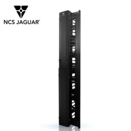 Organizador vertical p/racks o gabinetes cable ncs jaguar ncs-vop-28 2