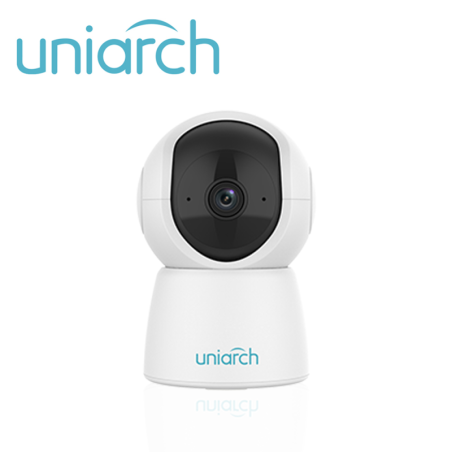 Camara ip mini pt wifi uniarch uho-s2e-m3 / 3mp / ultra 265 / dc 5v/1a