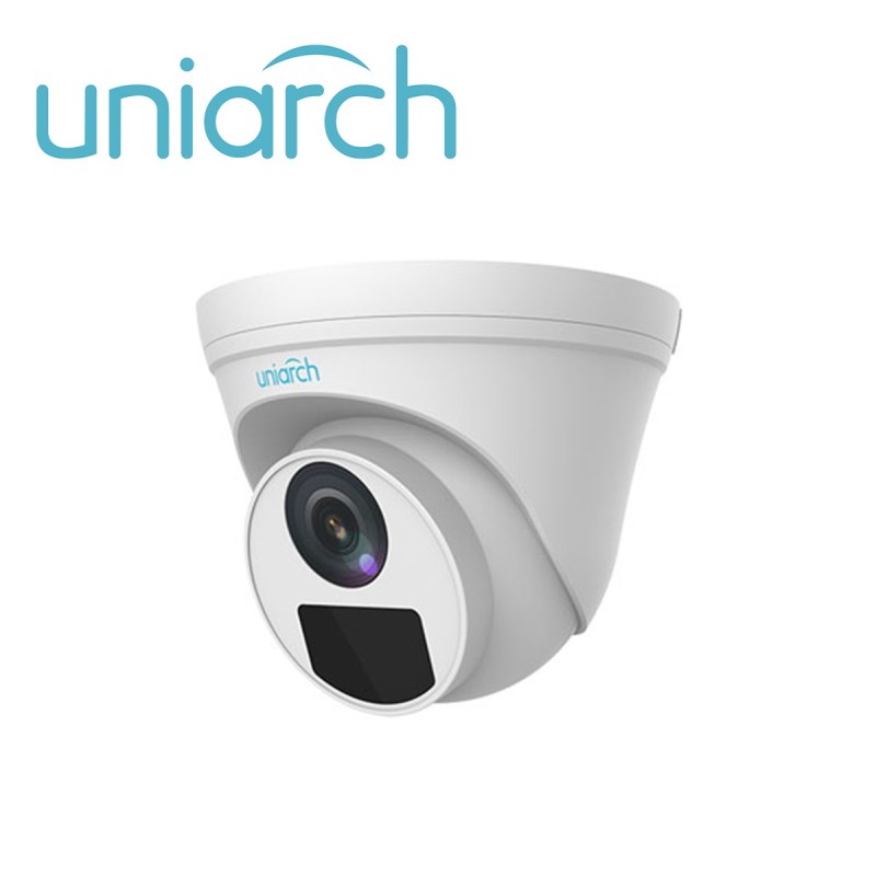 Camara ip turret uniarch ipc-t122-apf28k 1080p / 2mp / ultra265 / lent