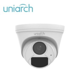 Camara ip turret uniarch ipc-t124-apf28k / 4mp / ultra265 / lente 2.8