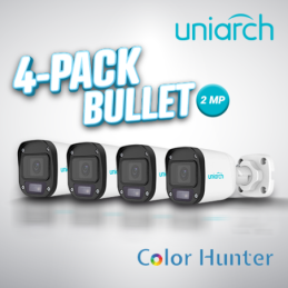 4-pack bullet 2mp colorhunter