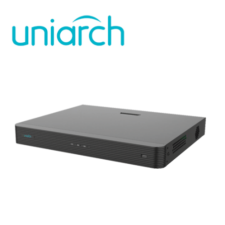 Nvr uniarch nvr-216s2-p16 16 canales / 16 canales poe / capacidad 2 di