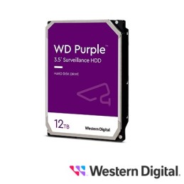 Disco duro dd 12tb sata wd purple wd121purp 24/7 optimizado para video