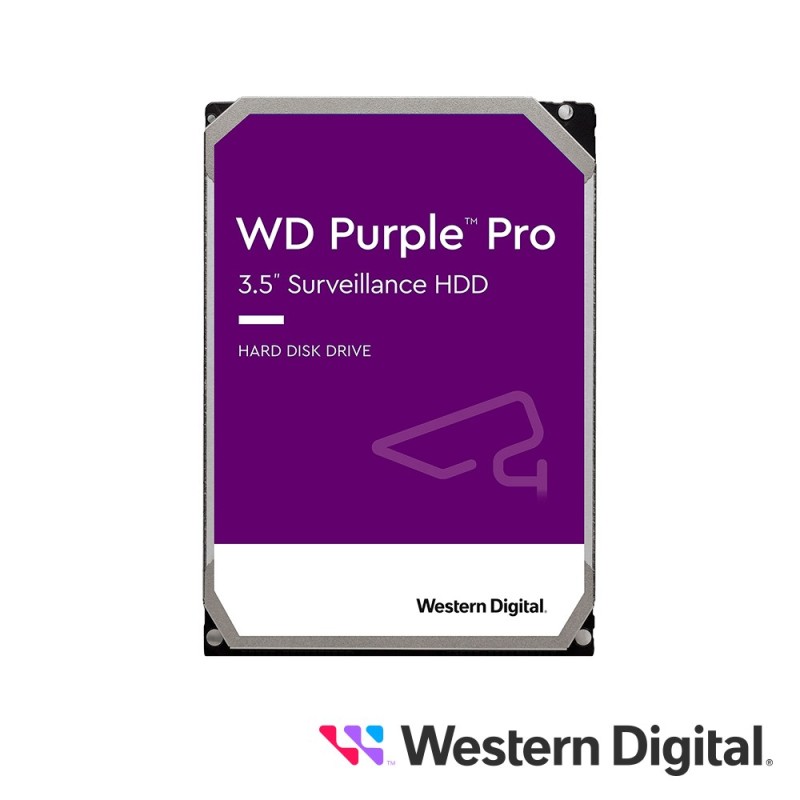 Disco duro dd 18tb sata wd purple wd181purp 24/7 optimizado para video