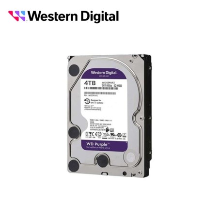 Disco duro dd 4tb sata wd purple wd43purz 24/7 optimizado para videovi