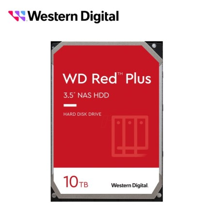 Dd disco duro wd101efbx wd red plus 3.5 sata 10tb cache 256mb 7200rmp