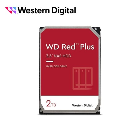 Dd disco duro wd20efpx wd red plus 3.5 sata 2tb cache 64mb 5400rmp esp