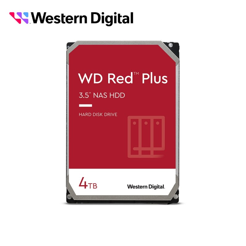 Dd disco duro wd40efpx wd red plus 3.5 sata 4tb cache 256mb 5400rmp es