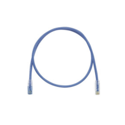 Cable de Parcheo TX6 Llaveado Azul UTP Cat6 24 AWG CM Azul 3ft