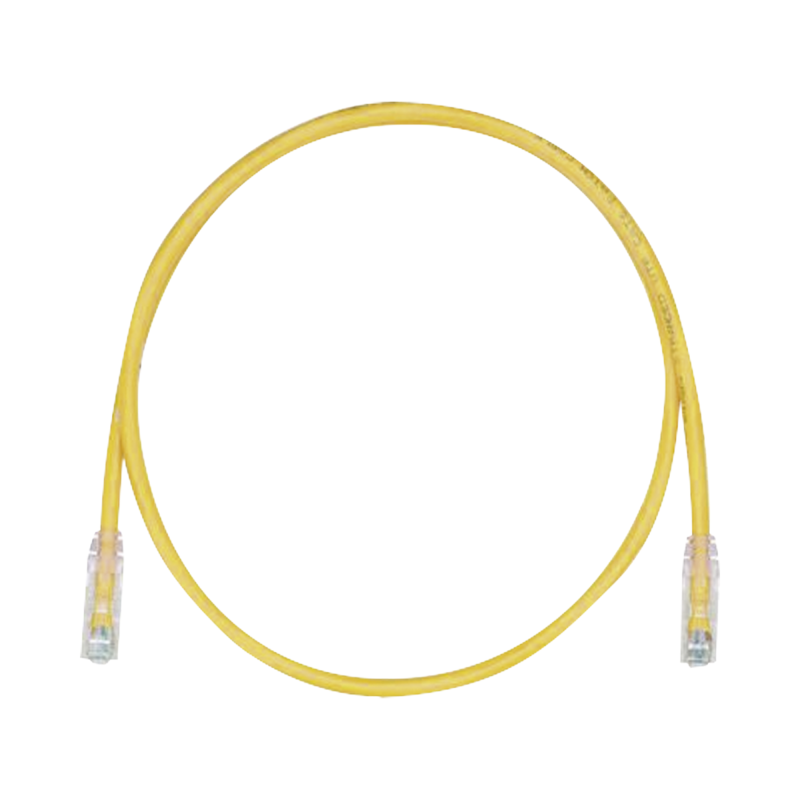 Cable de Parcheo TX6 UTP Cat6 24 AWG CM Amarillo 15ft