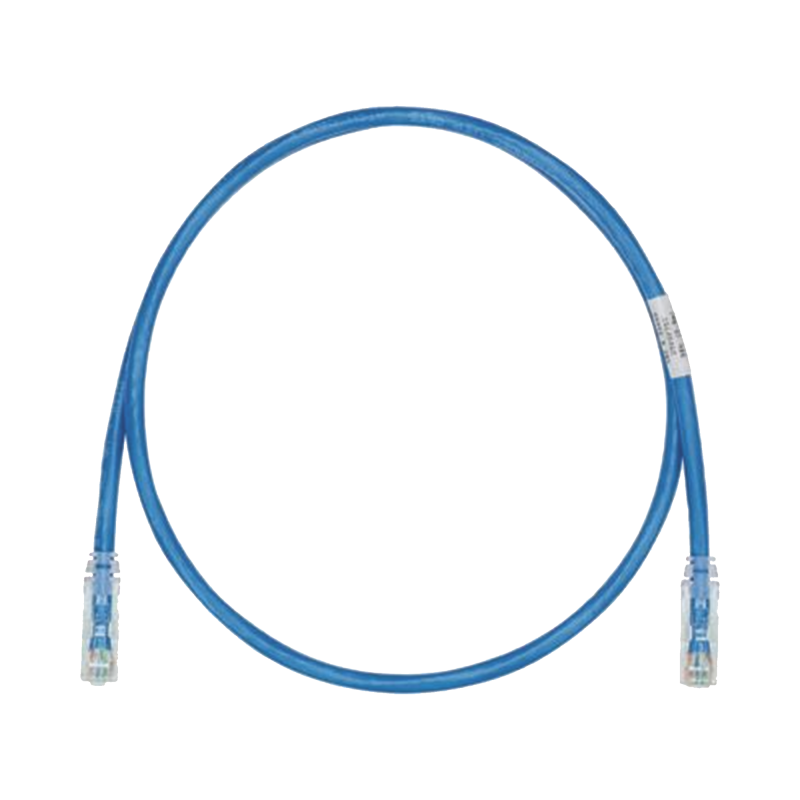 Cable de Parcheo TX6 UTP Cat6 24 AWG CM Azul 10 Metros