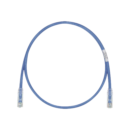 Cable de Parcheo TX6 UTP Cat6 24 AWG CM Azul 35ft