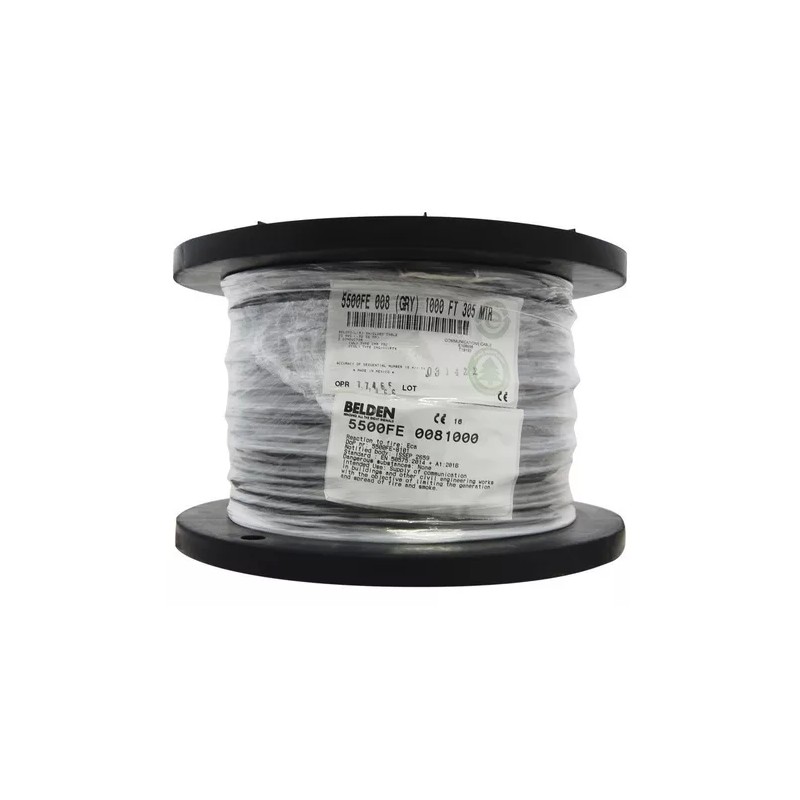 Cable para audio comercial y de seguridad belden 5400fe 0081000 forro