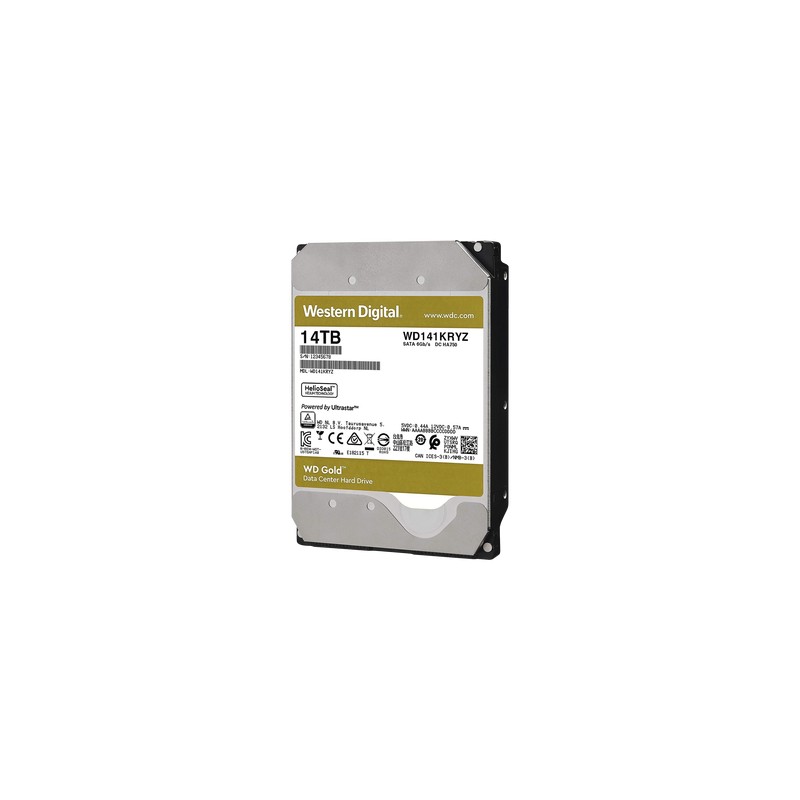 Dd disco duro 14tb wd142kryz wd gold 3.5 sata3 6gb/s 256mb 7200rpm 24x