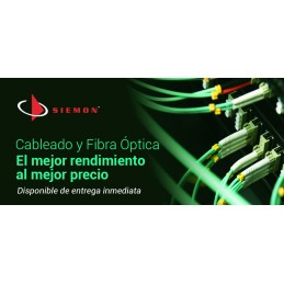 Jumper de Fibra Optica PATCH DUPLEX XGLO RFP OM3 AQUA OFNR 10M