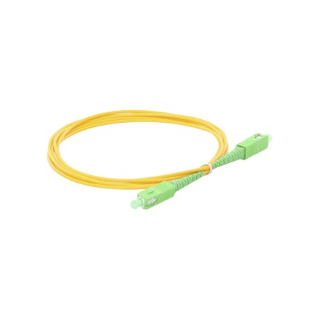 Jumper de Fibra Optica Monomodo LC/UPC-LC/UPC Simplex de 50 metros 2mm