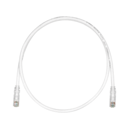 Cable de Parcheo TX6 UTP Cat6 24 AWG CM Blanco Mate 30ft