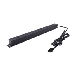 PDU Barra Multicontactos Vertical con 14 Salidas 125V/15A, Contactos Tipo NEMA