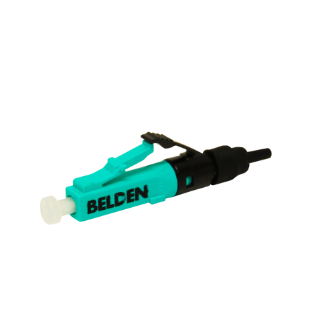 Conector fibra belden ax105202-s1 lc multimodo om3