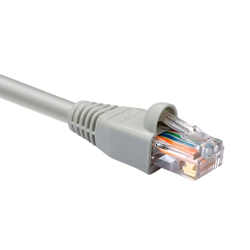 Cable Patchcord Nexxt Cat.5E UTP multifilar con  tipo CM 0.90M Gris