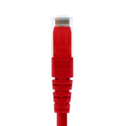 Cable Patchcord Nexxt Cat.6 UTP multifilar con  tipo CM 0.90M Rojo