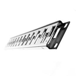 Patch panel para rack Cat.6A Modular blindado y marco tipo keystone