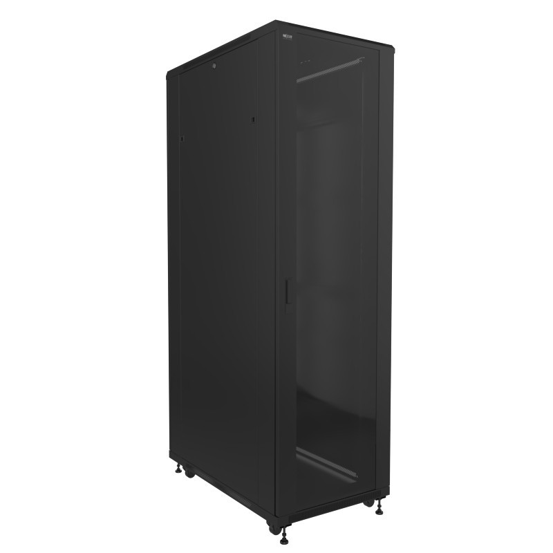 Gabinete de piso semi-ensamblado 4 Ventiladores 42U 2.05 X 0.60 X 0.60 Mts  H.W.D.