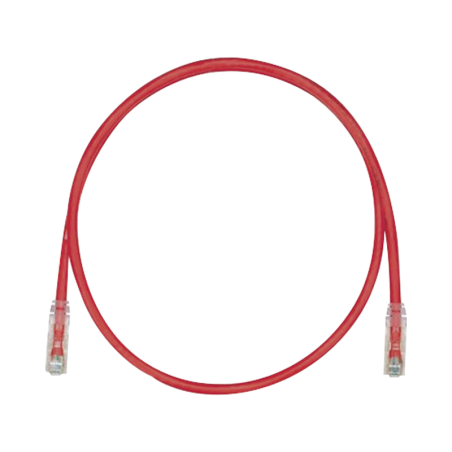 Cable de Parcheo TX6 UTP Cat6 24 AWG CM Rojo 7ft