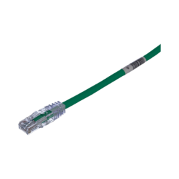 Cable de Parcheo TX6 UTP Cat6 24 AWG CM Verde 7 ft.