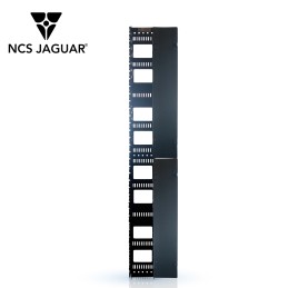 Organizador vertical p/racks o gabinetes cable ncs jaguar ncs-vop-28 2