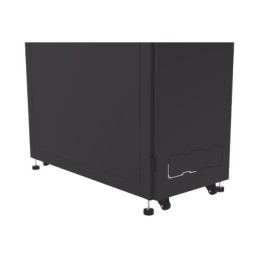 Gabinete Profesional para Telecomunicaciones de 45UR, 1200 mm Profundidad, Incluye 2 Organizadores Verticales de 45 UR