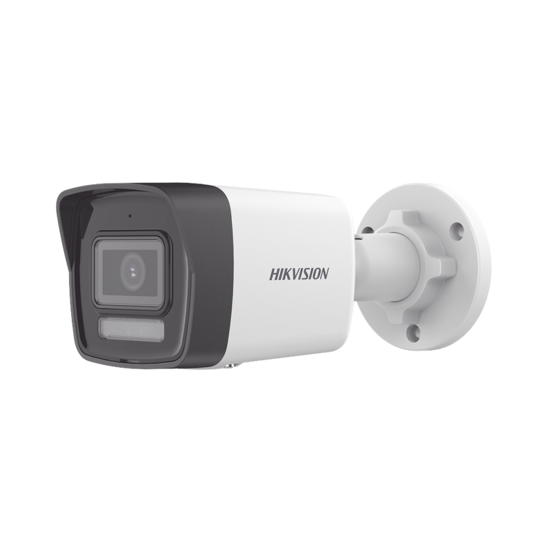 Camara Bala IP 2MP / Lente 2.8 mm / Dual Light 30 mts IR + 20 mts Luz Blanca / Mic. Int. / ACUSENSE Lite / IP67 / H.265+ / PoE /