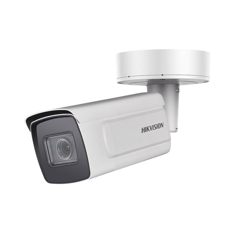 Camara Bala IP 2MP / Lente Mot. 2.8 - 12 mm / 30 mts IR EXIR / IK10 / Reconocimiento Facial / WDR 140 dB / DeepinView / Busqueda