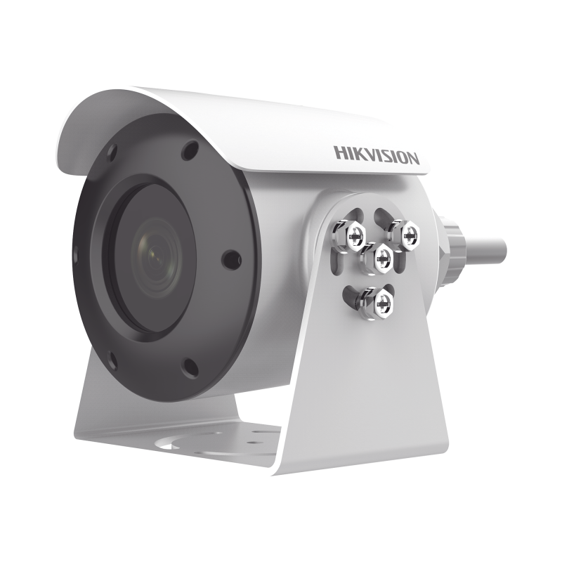 Camara Bala IP 4MP/ Antiexplosion / Lente 6 mm / H.265+ / 30 mts IR / WDR 120 dB / PoE / IP68 / Entrada-Salida audio y alarma / 