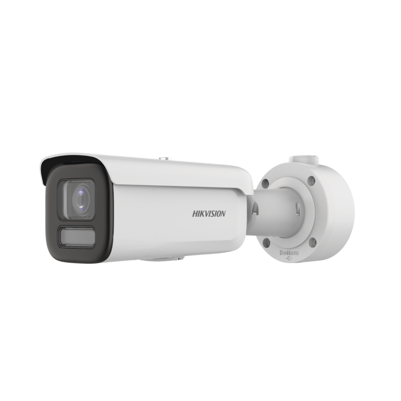 Camara Bala IP 4MP/ Color 24/7 / Lente 2.8 - 12 mm / Luz Blanca 60 mts / WDR 130 dB / IP67 / IK10 / Captura Facial / Videoanalit