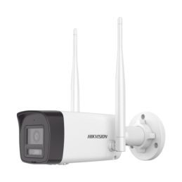 Camara Bala IP 4MP/ Lente 2.8 mm / Dual Light 30 mts IR + 30 mts Luz Blanca / Wi-Fi / Exterior IP66 / WDR / H.265 / Audio Bidire