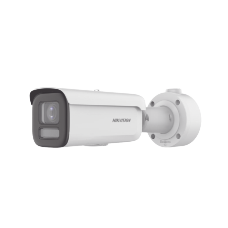 Camara Bala IP 4MP/ Lente Mot. 2.7 a 13.5 mm / Dual Light 60 mts IR + 60 mts Luz Blanca / Darkfighter S / IP67 / IK10 / WDR 130 