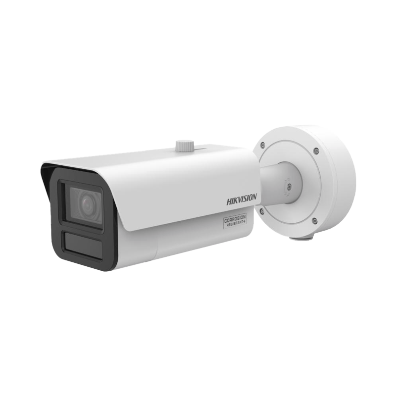 Camara Bala IP 4MP/ Lente Mot. 2.8 - 12 mm / 50 mts IR EXIR / IK10 / Reconocimiento Facial / WDR 140 dB / DeepinView / Busqueda 