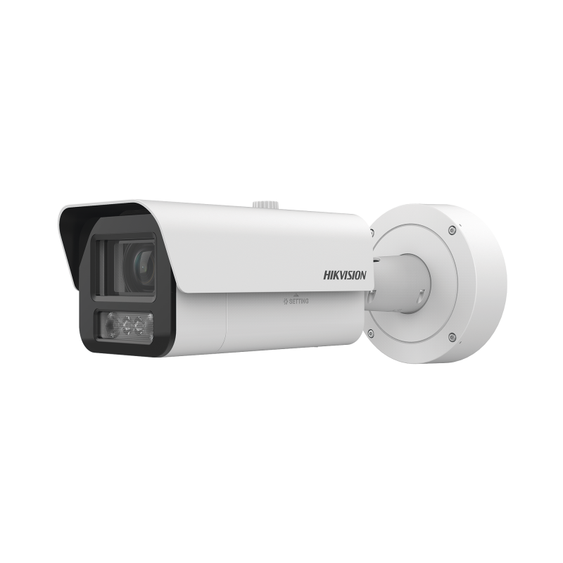 Camara Bala IP 4MP/ Lente Mot. 2.8 - 12 mm / Luz Dual IR y Luz Blanca / Reconocimiento Facial / Heat Map / ACUSENSE / Metadata /