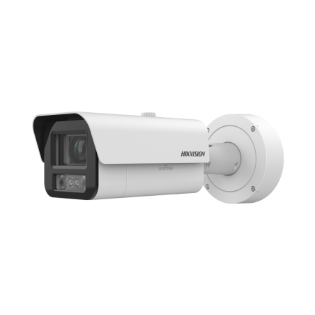 Camara Bala IP 4MP/ Lente Mot. 2.8 - 12 mm / Luz Dual IR y Luz Blanca / Reconocimiento Facial / Heat Map / ACUSENSE / Metadata /