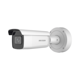 Camara Bala IP 4MP/ Lente Mot. 7 a 35 mm / 80 mts IR EXIR / IP67 / IK10 / WDR 120 dB / PoE + / MicroSD / 4 Analiticos: AcuSense,