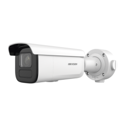 Camara Bala IP 4MP/ Lente Mot. 7 a 35 mm / 80 mts IR EXIR / IP67 / IK10 / WDR 120 dB / PoE + / MicroSD / 4 Analiticos: AcuSense,