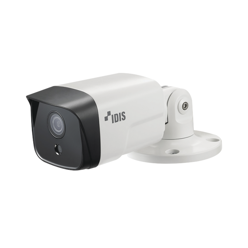 Camara Bala IP 8MP Intelligent Codec | Lente Fijo 3.3 mm | microSD 256 GB | IK10/ IP67 | IR 30 m | Entrada/Salida de Alarma | PO