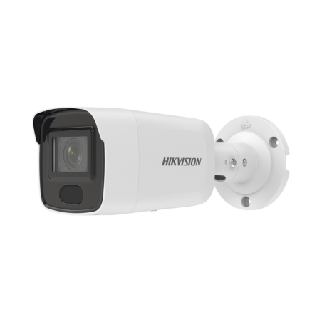 Camara Bala IP 8MP/ Lente 2.8 mm / 40 mts IR / IP67 / PoE / DARKFIGHTER / Alarmas y Audio I/O / ONVIF / Micro SD / 4 Analiticos: