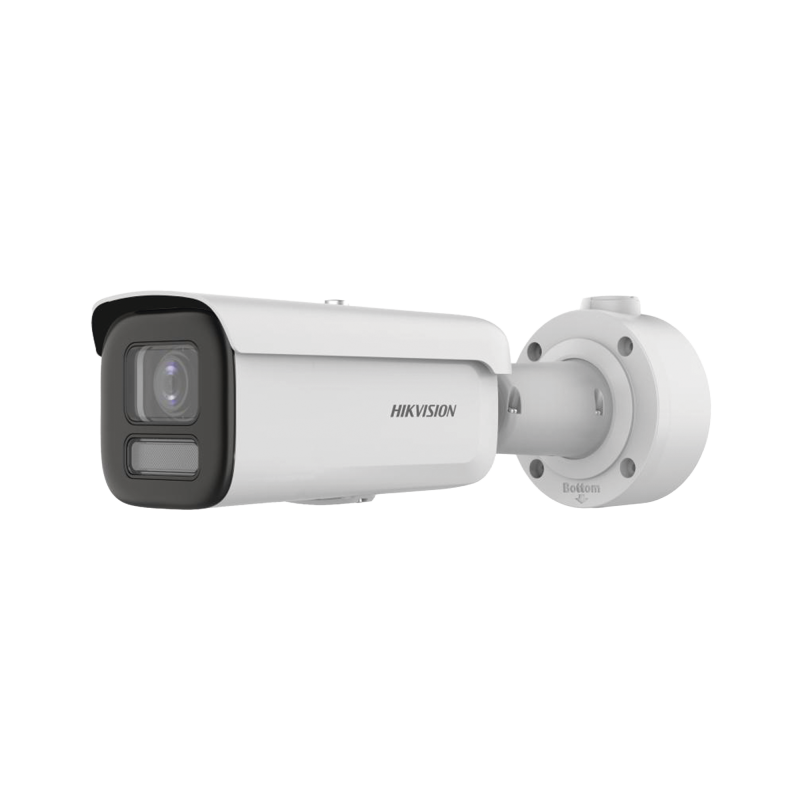 Camara Bala IP 8MP/ Lente 4 mm / Dual Light 60 mts IR + 60 mts Luz Blanca / Darkfighter S / IP67 / WDR 130 dB / 4 Analiticos: Ac