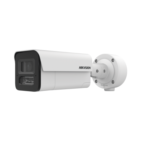 Camara Bala IP 8MP/ Lente Fijo 4 mm / 40 mts IR EXIR / IK10 / IP67 / Deteccion Facial / WDR 120 dB / DeepinView / Heat Map