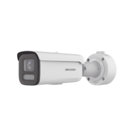 Camara Bala IP 8MP/ Lente Mot. 2.7 a 13.5 mm / Dual Light 60 mts IR + 60 mts Luz Blanca / Darkfighter S / IP67 / IK10 /WDR 130 d