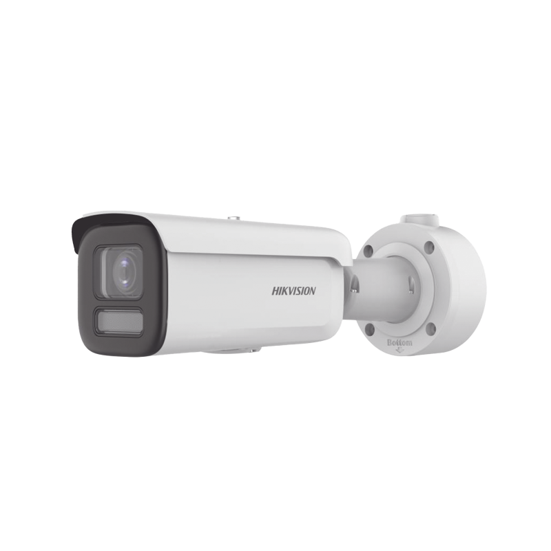 Camara Bala IP 8MP/ Lente Mot. 2.7 a 13.5 mm / Dual Light 60 mts IR + 60 mts Luz Blanca / Darkfighter S / IP67 / IK10 /WDR 130 d